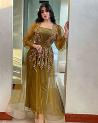 Elegant Sexy Feather Dress