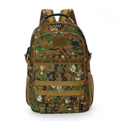 Oxford cloth backpack camouflage outdoor mountaineering bag men's travel bag multi-functional large-capacity waterproof military fan tactical bag