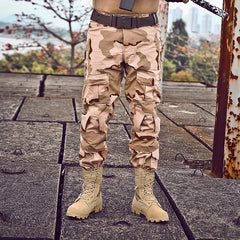 Large size summer outdoor mountaineering high help combat desert march special forces tactical military boots male tactical land combat boots training