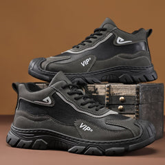 Autumn high-top Martin boots tooling leather boots outdoor men's boots motorcycle British men's shoes hiking shoes