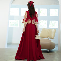 Best-selling new toast clothing bride summer wedding engagement dress Chinese style Xiuhe clothing red long toast clothing