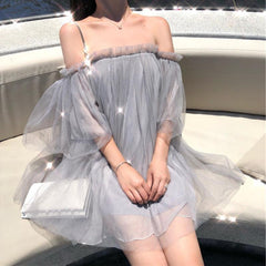 Women's Dress Party Sexy Dress Elegant Summer Women's Clothing Strapless Dress