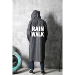 Women Men EVA Long Raincoat Waterproof Rain Coat Jacket for Hiking Travelling Cycling