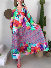 colorful cotton dress