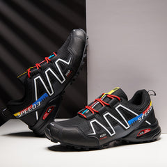 Men's shoes 2021 new cross-country running shoes Solomon outdoor travel hiking shoes hiking shoes breathable ultra-lightweight sports shoes