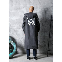 Women Men EVA Long Raincoat Waterproof Rain Coat Jacket for Hiking Travelling Cycling