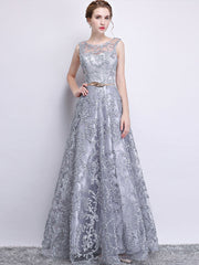 Ladies Double Shoulder Lace Ribbon Belt Party Evening Dress Fashion Stage Dress