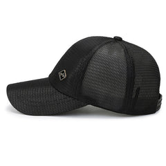 جديد قبعة بيسبول تنفس شبكة قبعة الصيف في الهواء الطلق تسلق قبعة بيسبول رياضية موضة قبعة الشمس الرجال النساء التجفيف السريع الصيد المشي لمسافات طويلة قبعة