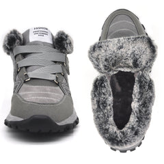 Men's boots winter outdoor warm snow boots hiking shoes cotton boots men