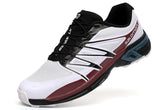White and dark red Salomon outdoor casual retro XT WINGS 2 sneakers men's hiking shoes 40-45