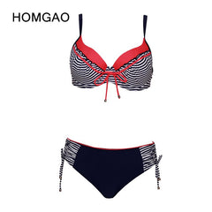 HOMGAO رفع Ruched البيكينيات ملابس النساء مثير قطعتين المايوه المرقعة البطن تحكم ثوب السباحة 2022 الإناث مجموعة L-4XL