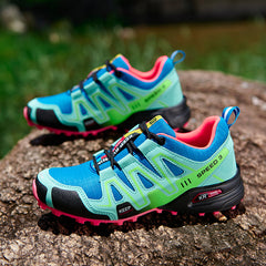 Outdoor mountaineering women's shoes 2022 latest upgraded breathable cross-country running shoes Salomon outdoor travel hiking shoes hiking shoes户外登山女