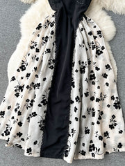 Romantic Women Lace Embroidery Party Dress 2023 Summer Elegant Vintage Gothic Long Dress Korean Party Vestidos