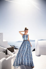 Europe and the United States new dress ebay AliExpress sexy one word neck halter dress