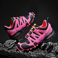 Outdoor hiking shoes hiking shoes women's waterproof and breathable low-top mountain climbing non-slip men's and women's couples large size