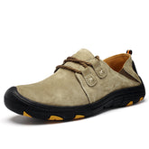 Spring and Autumn Extra Large Men's Shoes 45 Outdoor Leisure 46 Leather Hiking Shoes Men 47 Lazy Pedal Shoes 48