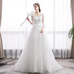 French light wedding dress women 2021 new brides go out Shasen super fairy slim and simple retro Hepburn wind pregnant women(Without headgear)