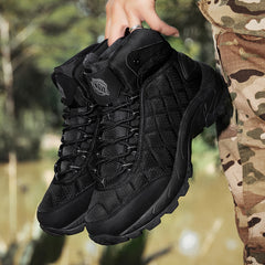 أحذية جديدة للتنزه في الهواء الطلق على الطرق الوعرة أحذية عسكرية للرجال أحذية عسكرية قتالية أحذية رجالية أحذية أمان مقاومة للاهتراء مقاس 40-47