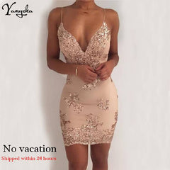 club outfits Sequins Summer Dress Women Mini Black bodycon Party dress vintage woman sukienki Dresses vestidos clothes 2021