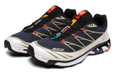 Salomon XT-6 Advanced Navy Blue Orange Outdoor Hiking Shoes Lightweight Jogging Shoes Traveling Shoes Men's Shoes Casual Mountaineering Shoes