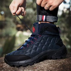 أحذية جديدة للتنزه في الهواء الطلق على الطرق الوعرة أحذية عسكرية للرجال أحذية عسكرية قتالية أحذية رجالية أحذية أمان مقاومة للاهتراء مقاس 40-47