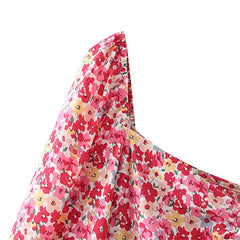 Elegant Floral Printed Mini Dresses Women Autumn Puff Long Sleeve Dress Female Chic Bodycon Dresses Vestidos