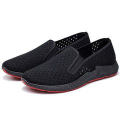 أحذية رياضية رجالية كاجوال شبكية قابلة للتنفس، أحذية رياضية غير قابلة للانزلاق ومقاومة للاهتراء للسفر والمشي لمسافات طويلة في الهواء الطلق، أحذية رياضية للمشي اليومي واللياقة البدنية