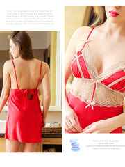 Ladies Fashion Silk Nightdress