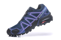 Black and purple Salomon outdoor casual retro SPEED CROSS 4 surface hiking sneakers women's hiking shoes 36-42