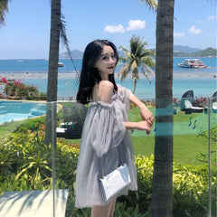 Women's Dress Party Sexy Dress Elegant Summer Women's Clothing Strapless Dress