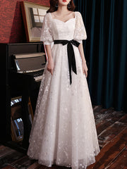 Ladies Long Sleeve Fashion Banquet Evening Dress LX433