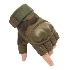New big shell half-finger gloves military fans outdoor riding  men's and women's sports fitness half-finger gloves male