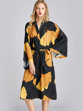 Women Satin robe Kimono Gown Lounge Oversized Bathrobe Long Sleeve Intimate Lingerie casual Bathrobe Sleepwear nightware dress party outside