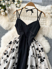 Romantic Women Lace Embroidery Party Dress 2023 Summer Elegant Vintage Gothic Long Dress Korean Party Vestidos