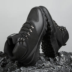 Mens Mountain Trekking Shoes Camo Summer Breathable Women Hiking Sneakers Outdoor Non-slip Sport Shoes Climbing Camping Zapatos