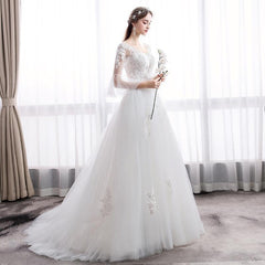 French light wedding dress women 2021 new brides go out Shasen super fairy slim and simple retro Hepburn wind pregnant women(Without headgear)