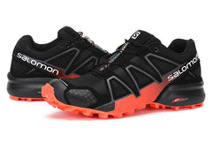 Black and red Salomon outdoor casual retro Speed Cross 4 surface hiking sneakers men's hiking shoes 40-46
