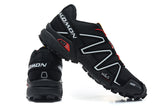 Outdoor Salomon 1st generation black and white sports leisure hiking shoes running shoes size 40-46
