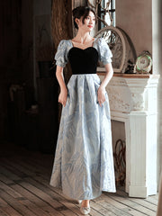 فستان سهرة جديد للاجتماع السنوي الأكثر مبيعًا للسيدات 2022 جو كريم جديد للولائم ومزاج المشاهير فستان مضيف اختبار طويل المقطع