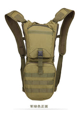 Spot outdoor sports water bag camping mountaineering hiking backpack army camouflage water bag with large mouth liner