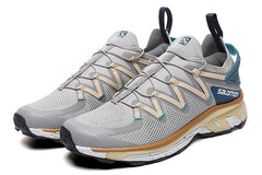 Gray blue brown Salomon outdoor casual retro XT RUSH lightweight knitted sports shoes men's hiking shoes 40-45