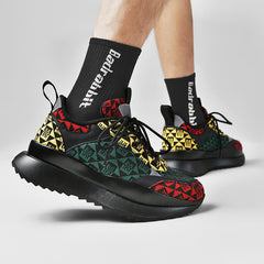 Dad shoes 2022 new fashion trend thick-soled men's shoes breathable casual sports shoes men's shock-absorbing lightweight outdoor running shoes