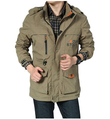 Autumn Men's Casual Jacket Outdoor Military Jacket Mountaineering Suit Thin Factory Direct Sales