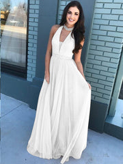 فستان نسائي أوروبي وأمريكي جديد يرغب في فستان زفاف شبكي بأكمام طويلة فستان متأرجح