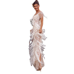 تعزيز الجودة العالية الأوروبية والأمريكية الجديدة للمرأة الخامس الرقبة بلا أكمام فستان تنورة طويلة ضئيلة