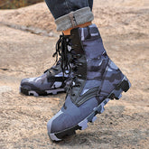 Men's camouflage jungle boots men's boots
