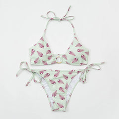Swimsuit women's split printing bikini small fresh sexy bikini