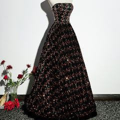 Best-selling new sequin heavy industry evening dress skirt female 2022 new one-shoulder temperament tube top texture banquet host dress