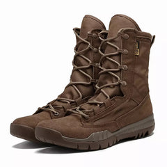 Men's military boots boot tactical boots special combat training boots security shoes breathable -top wear-resistant safety shoes