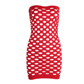 ladies sexy Elastic force undergarment covering the chest and abdomen Nightdress